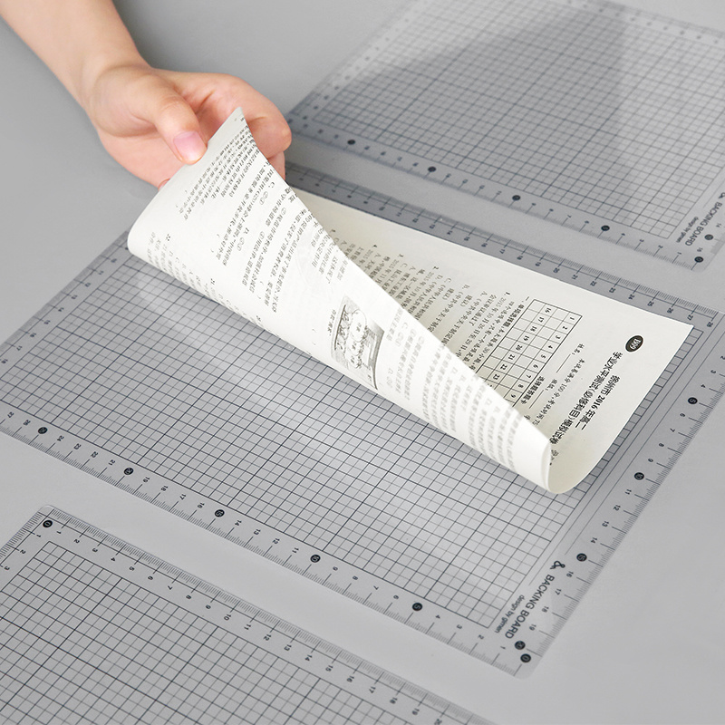Trong Suốt Thước Ban A4 B5 Sin - đánh giá và giá Ruler Set Transparent