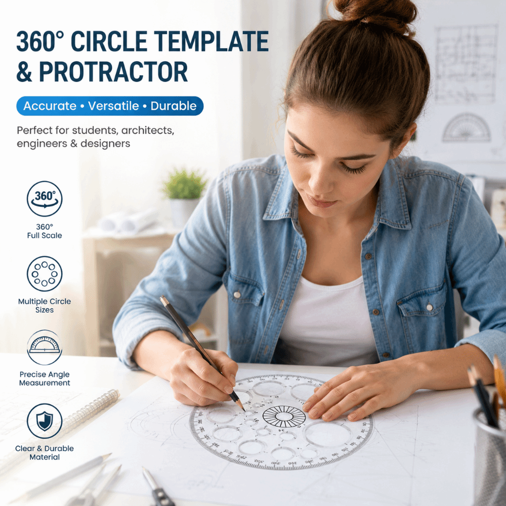 Circular Scale Plastic Ruler T - đánh giá và giá Ruler Set Transparent