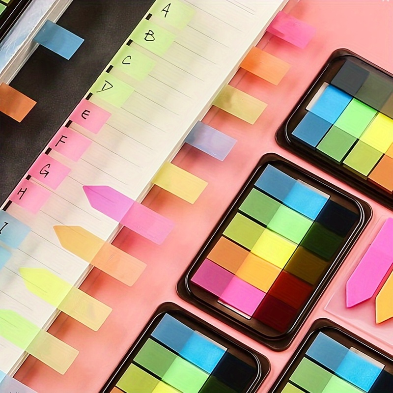 100pcs Fluorescent Index Tabs  - đánh giá và giá Index Tab Divider
