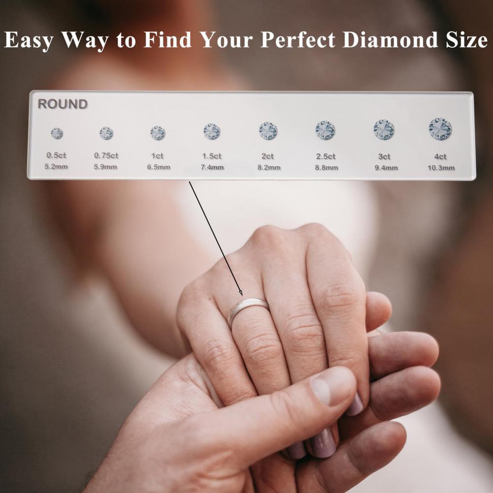 Rhinestone Size Ruler 3pcs Rhi - đánh giá và giá Ruler Set Transparent