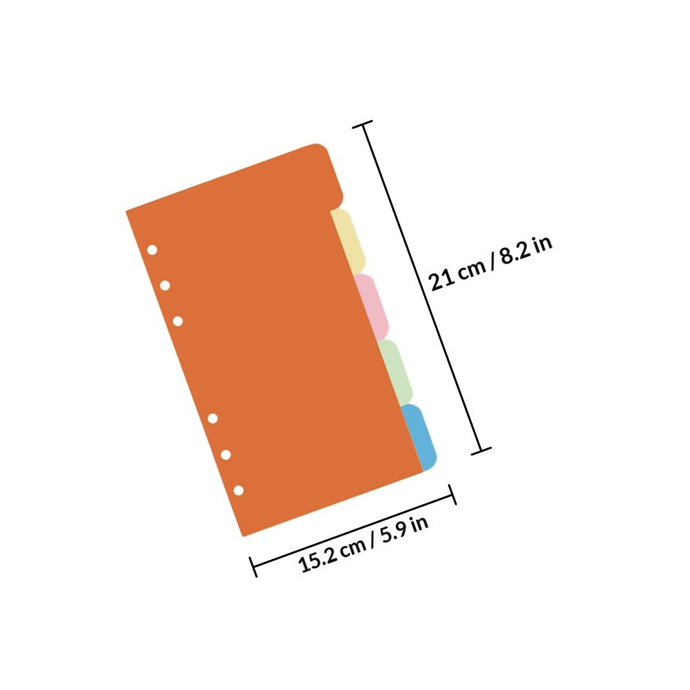 30Pcs Colored Index Dividers L - đánh giá và giá Index Tab Divider