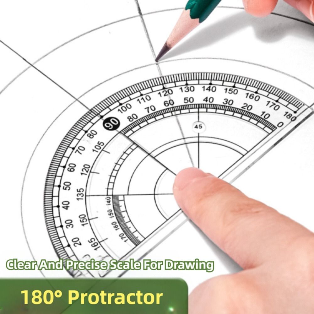 8PCS/Set Plastic Ruler Compass - đánh giá và giá Ruler Set Transparent