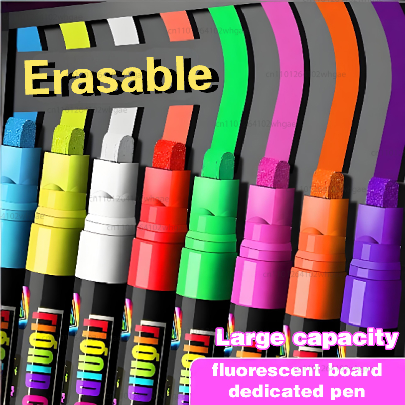 8Color 8mm Liquid Chalk Erasab - đánh giá và giá Highlighter Set Pastel