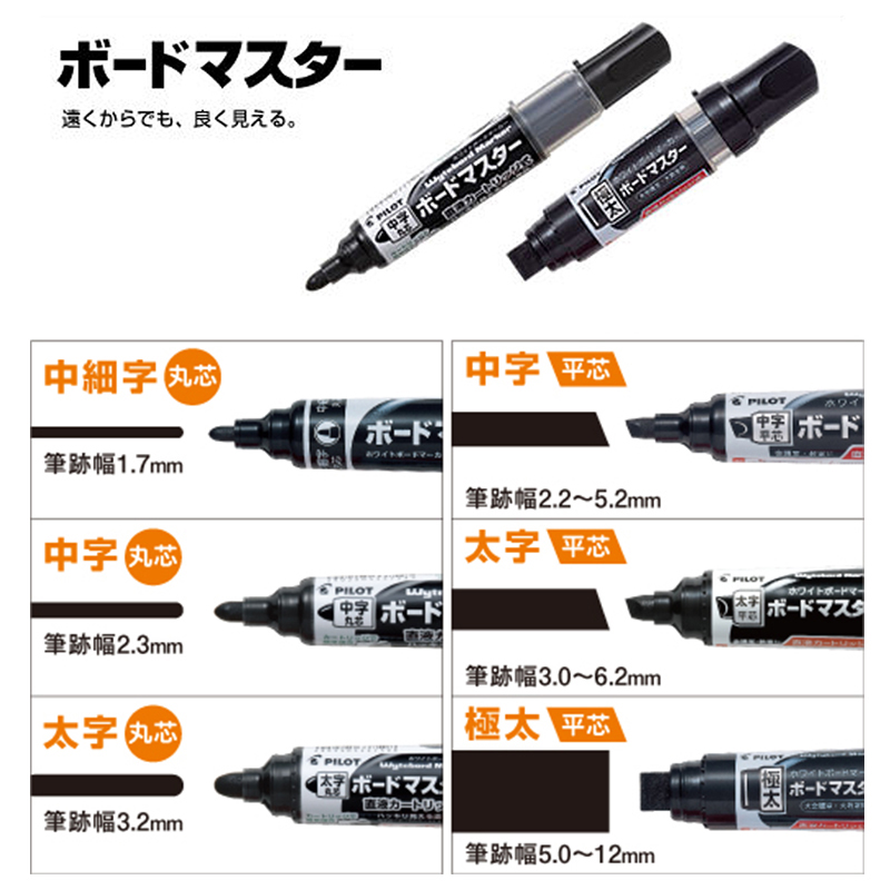 Pilot V Board Master WBMAVBM-M - đánh giá và giá Whiteboard Marker Set