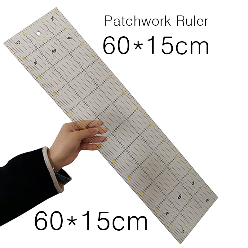 1 Pcs 60x15x0.3cm Acrylic Patc - đánh giá và giá Ruler Set Transparent