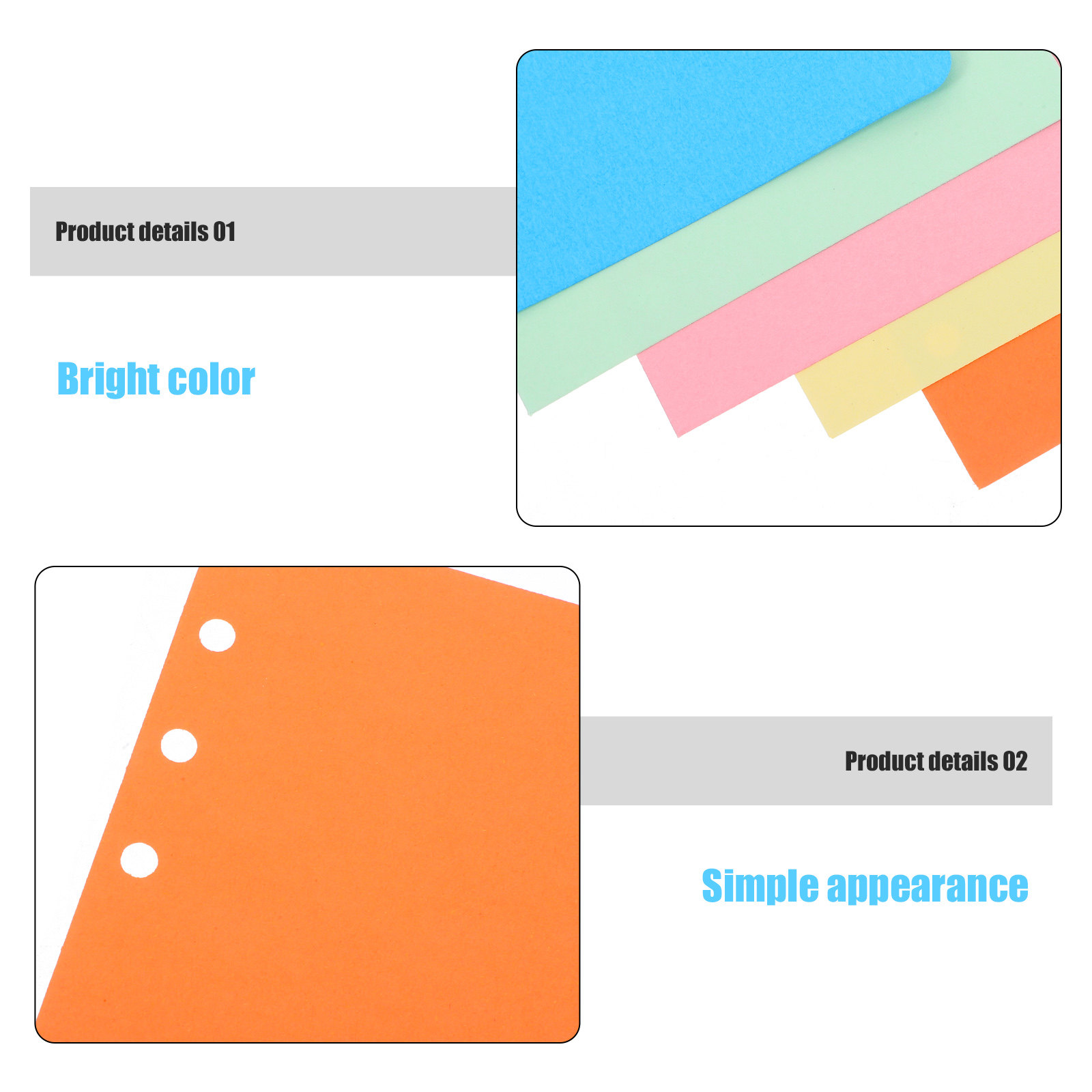30Pcs Colored Index Dividers L - đánh giá và giá Index Tab Divider