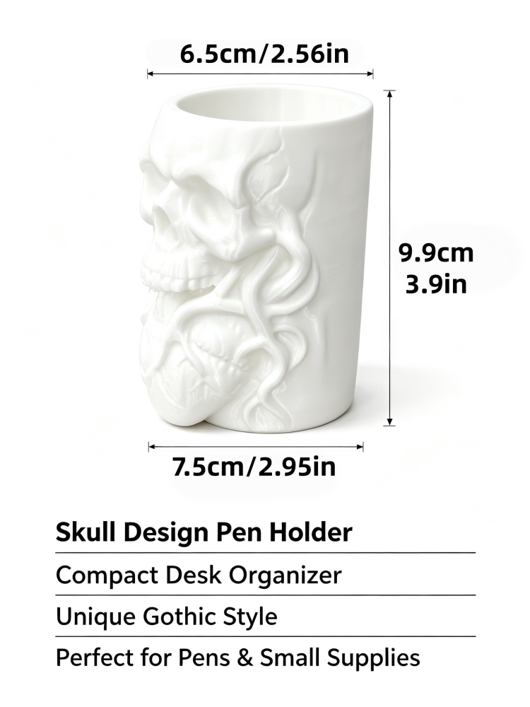 Dark Aesthetic Skull Heart Emb - đánh giá và giá Stationery And Office Supply Stores