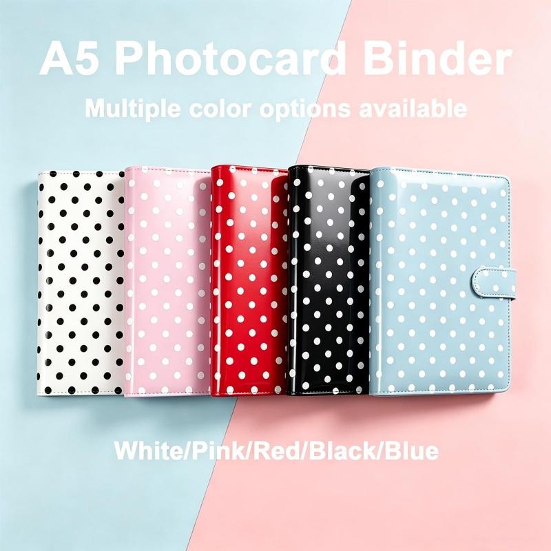 A5 Colorful Retro Red Sliver B - đánh giá và giá Notebook Dotted A5