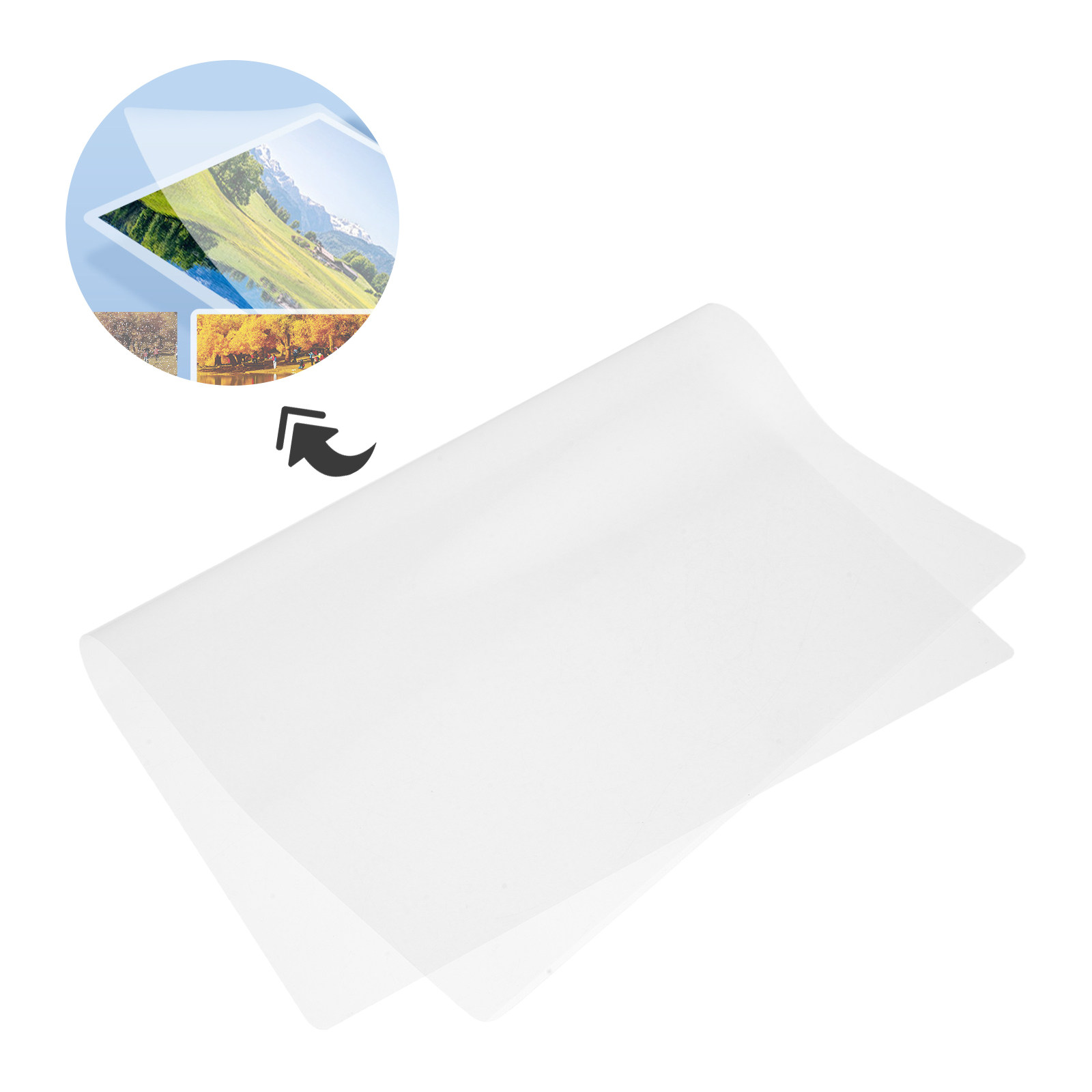 100Sheets Plastic Laminating P - đánh giá và giá Document Laminator Pouch