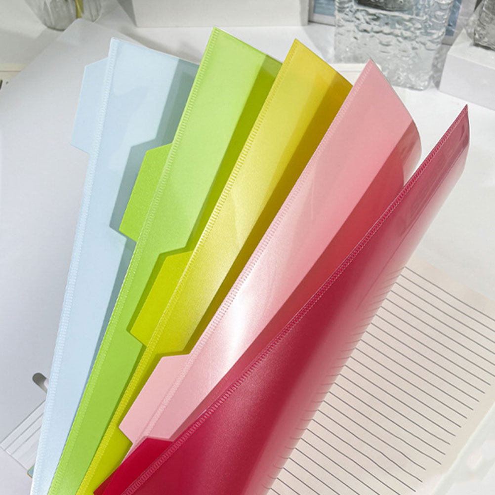5Pcs Three Hole Punched Index  - đánh giá và giá Index Tab Divider