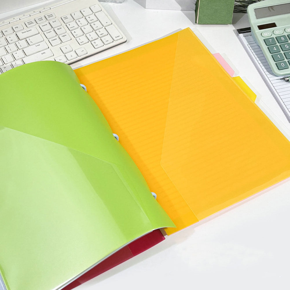 5Pcs Three Hole Punched Index  - đánh giá và giá Index Tab Divider