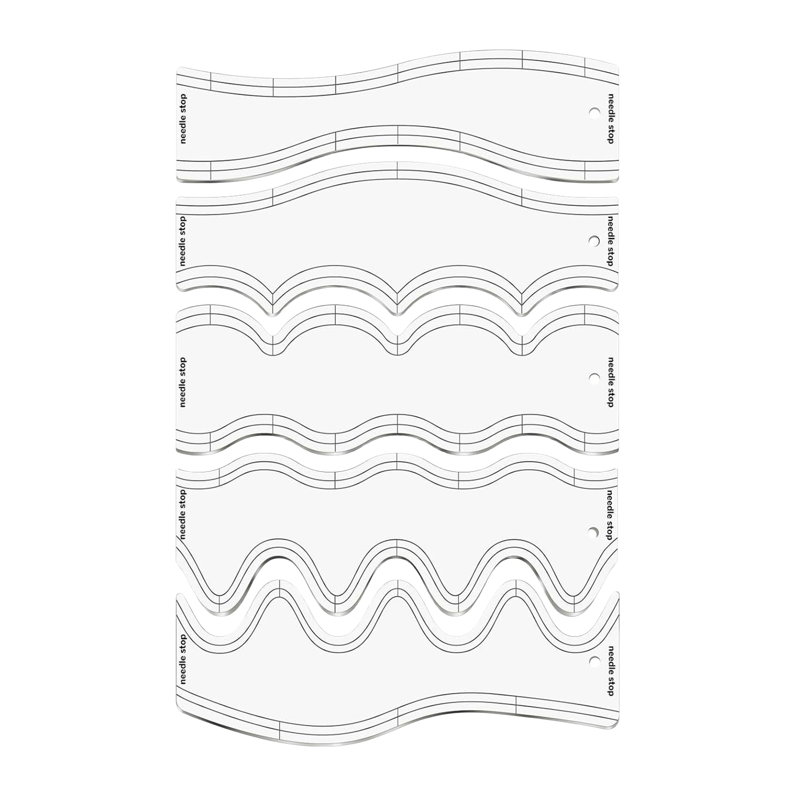 Precision Quilting Rulers Tran - đánh giá và giá Ruler Set Transparent
