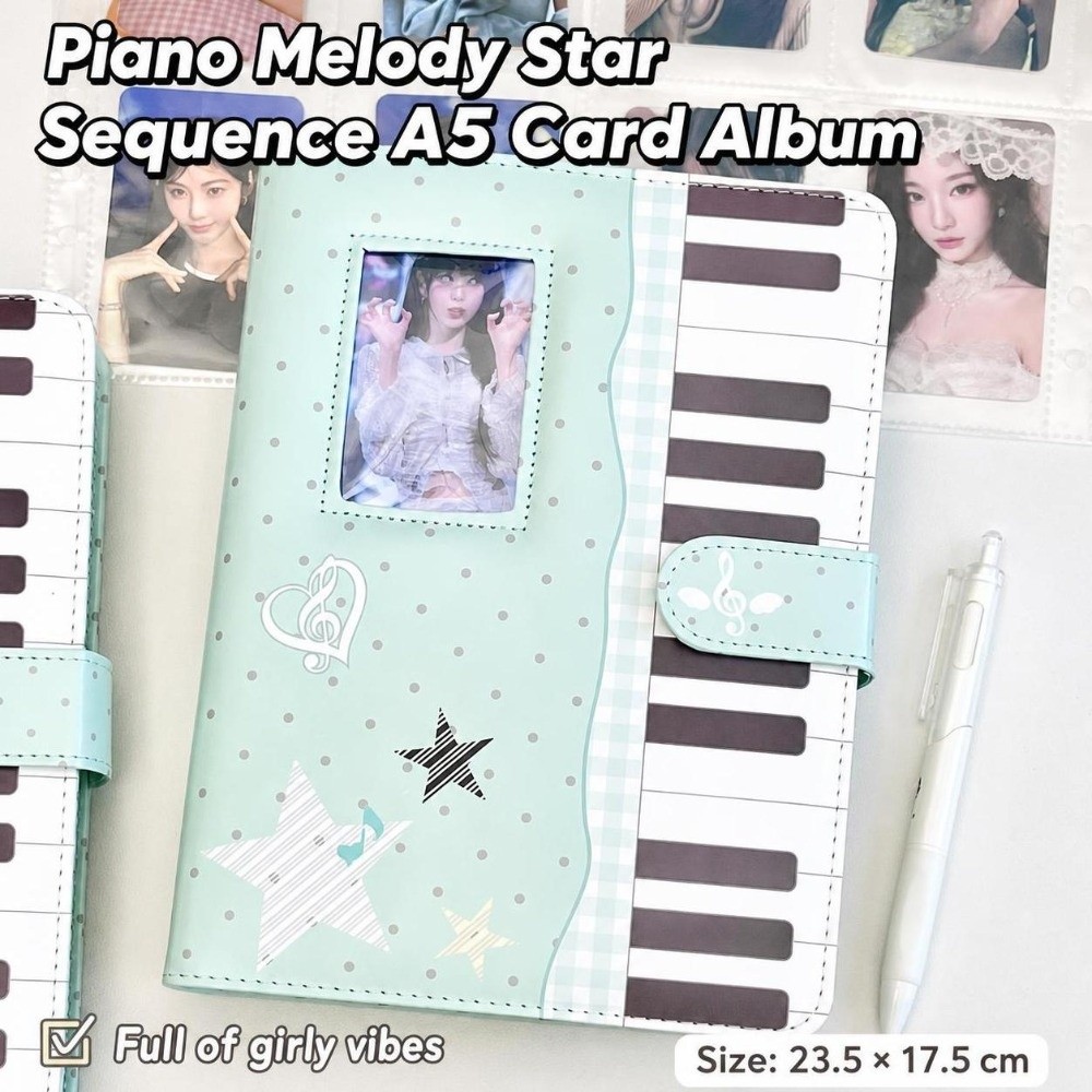 Ins Polka Dot Piano Binder Not - đánh giá và giá Notebook Dotted A5