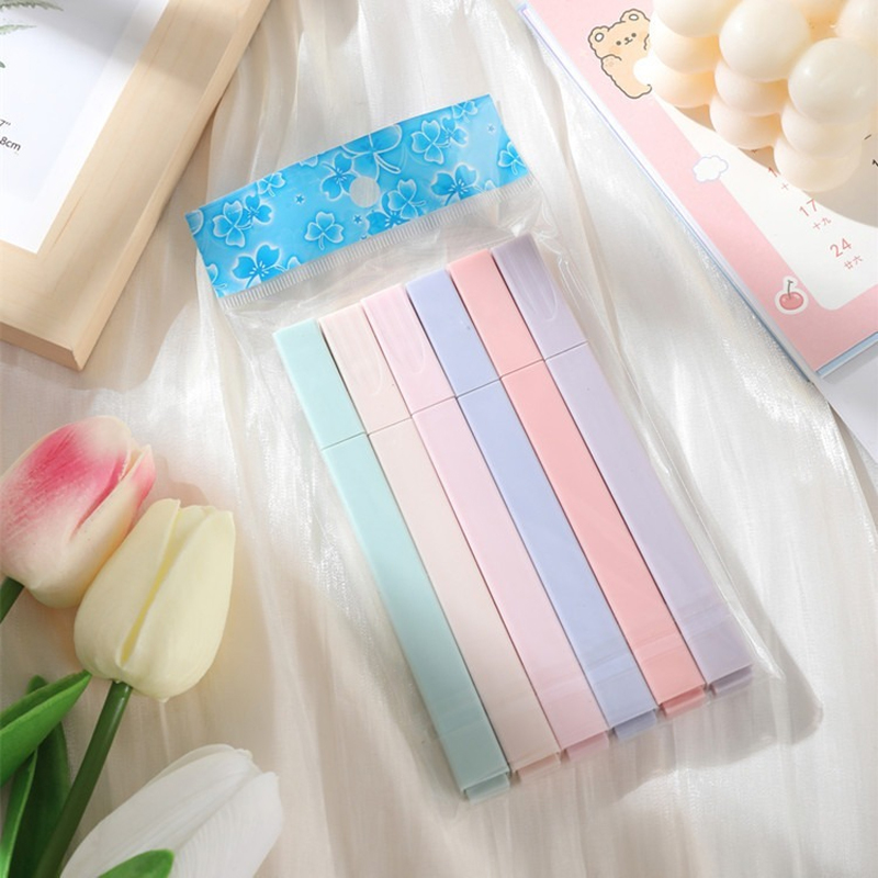6pcs/set Pastel Color Highligh - đánh giá và giá Highlighter Set Pastel